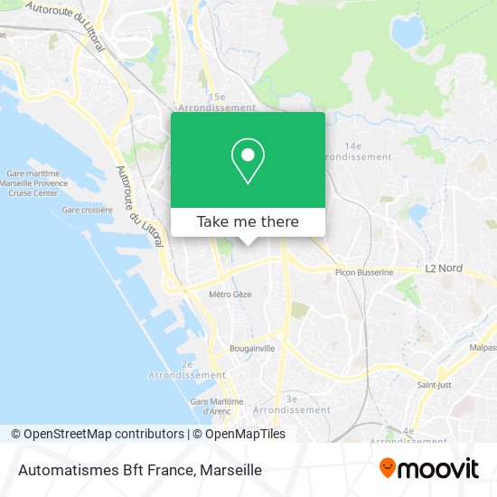 Mapa Automatismes Bft France