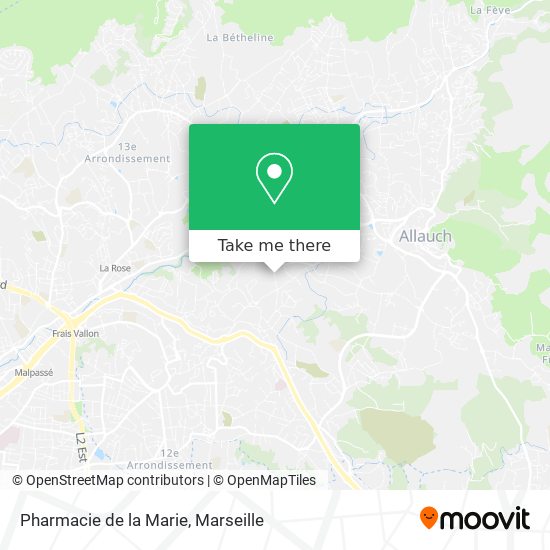 Pharmacie de la Marie map