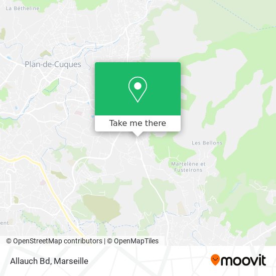 Allauch Bd map