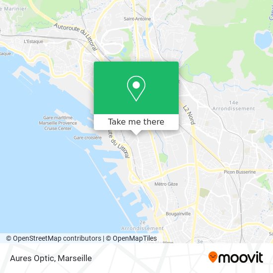 Aures Optic map