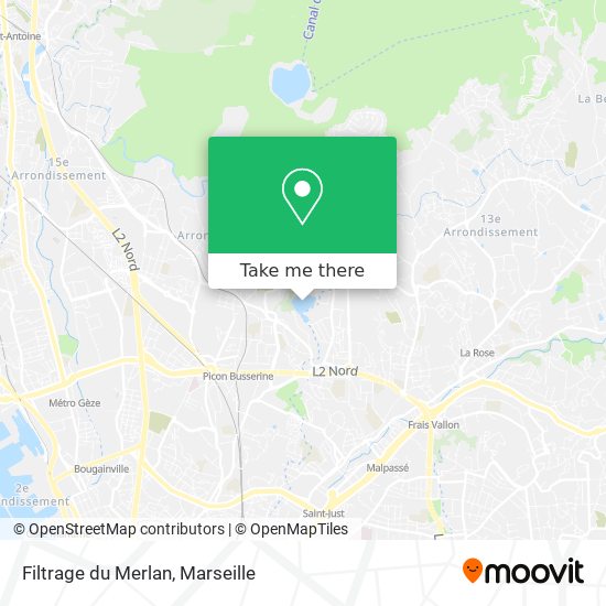 Filtrage du Merlan map