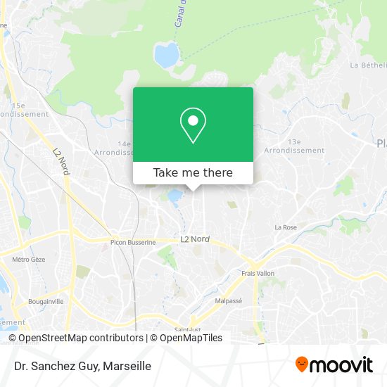 Dr. Sanchez Guy map
