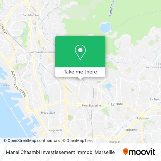 Manai Chaambi Investissement Immob map