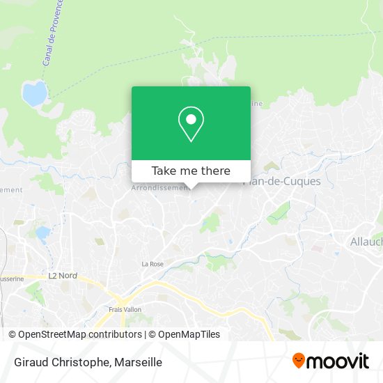 Giraud Christophe map