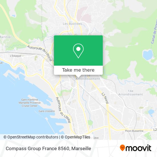 Compass Group France 8560 map