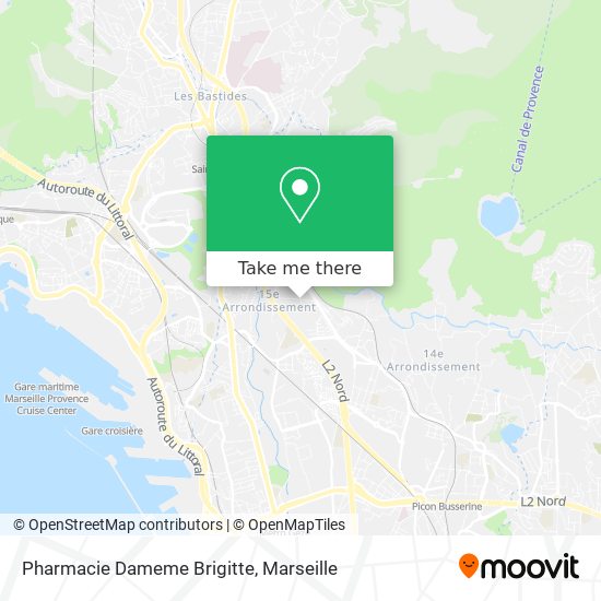 Pharmacie Dameme Brigitte map
