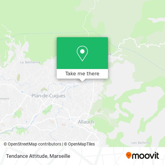 Tendance Attitude map