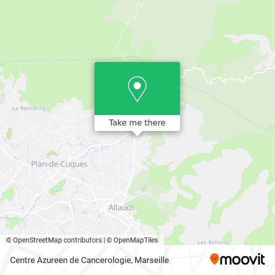 Centre Azureen de Cancerologie map