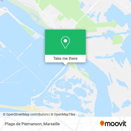 Plage de Piemanson map