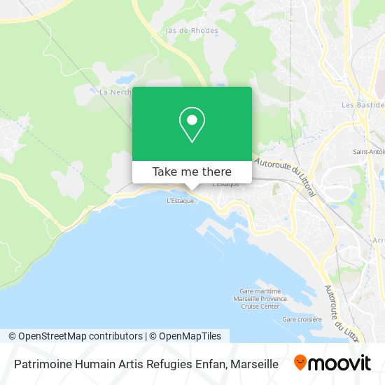 Patrimoine Humain Artis Refugies Enfan map