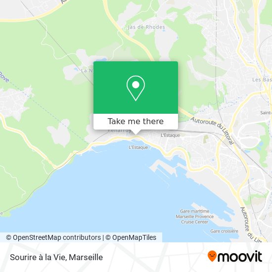 Sourire à la Vie map