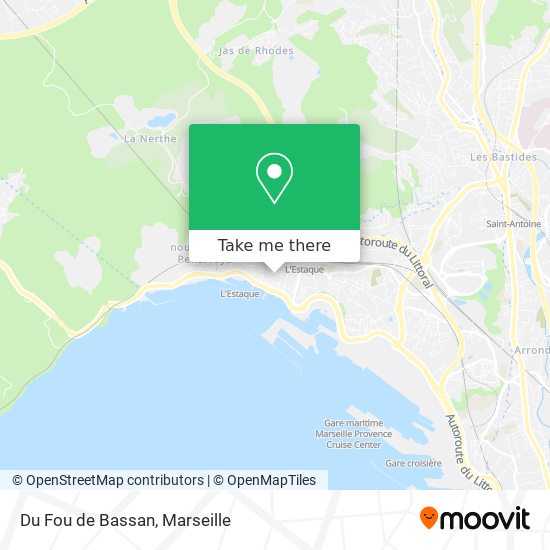 Du Fou de Bassan map