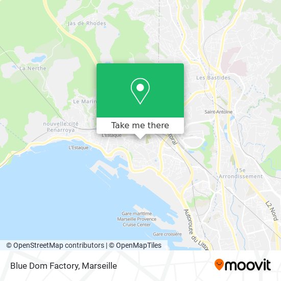 Mapa Blue Dom Factory