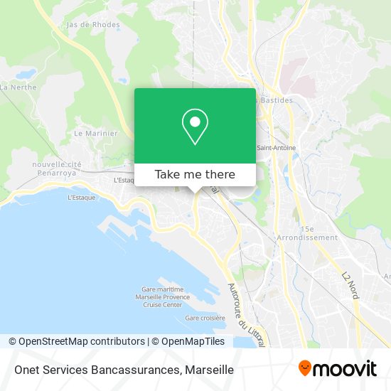 Mapa Onet Services Bancassurances