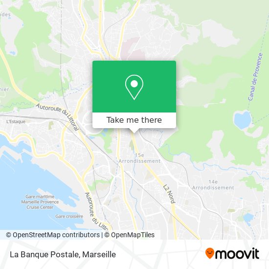 La Banque Postale map