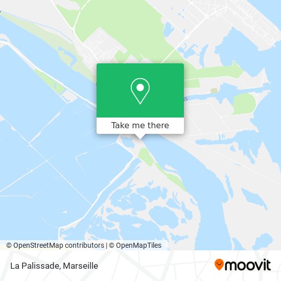 La Palissade map