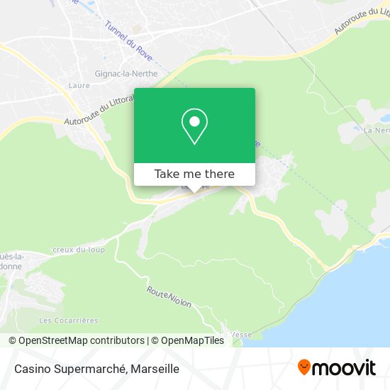 Casino Supermarché map