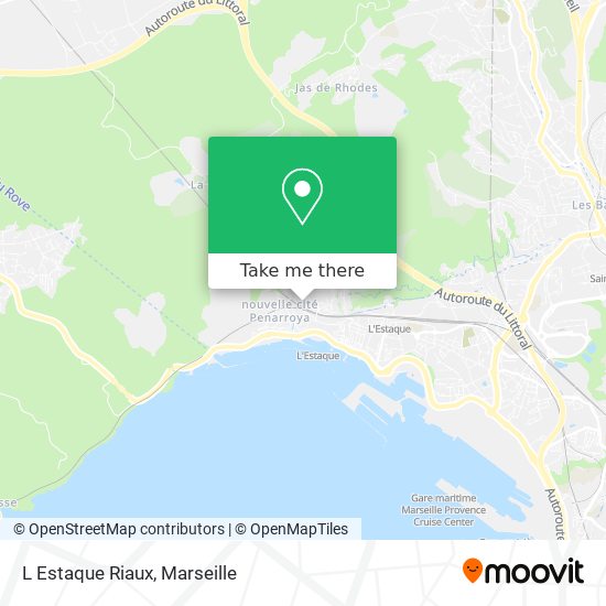 L Estaque Riaux map