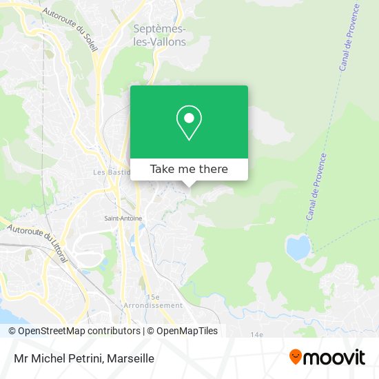 Mr Michel Petrini map