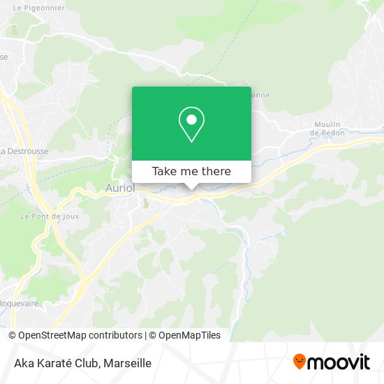 Aka Karaté Club map