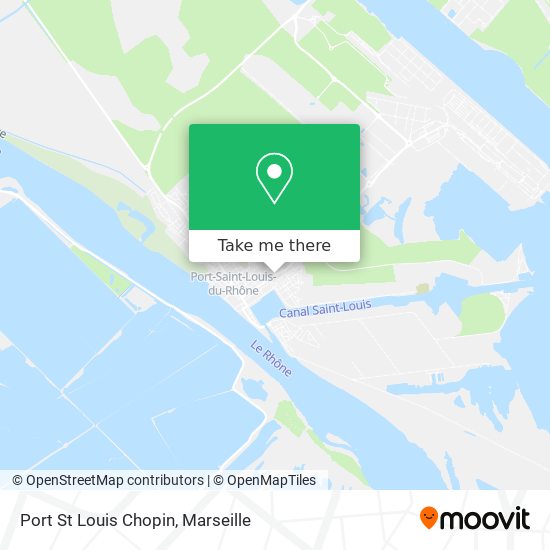 Port St Louis Chopin map