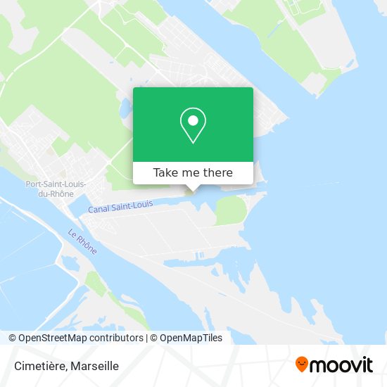 Cimetière map