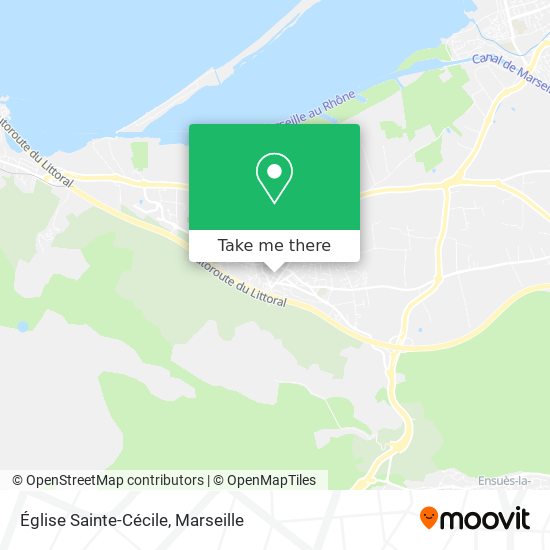 Église Sainte-Cécile map