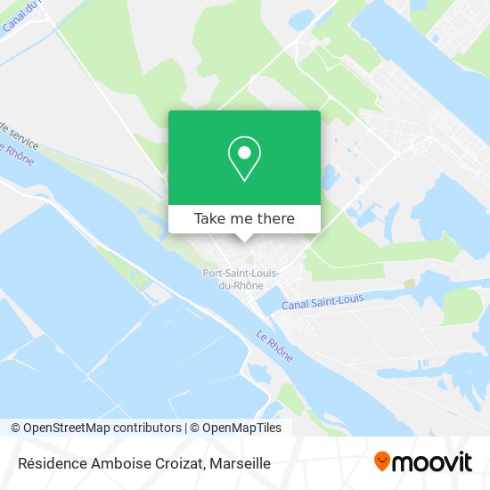 Résidence Amboise Croizat map