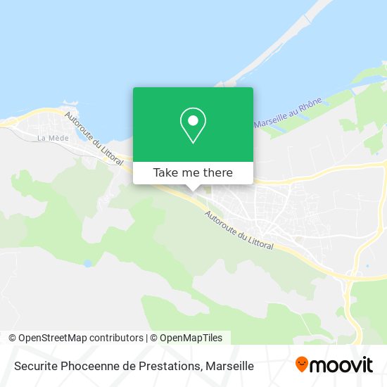 Securite Phoceenne de Prestations map