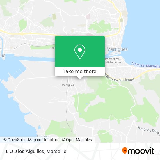 L O J les Aiguilles map