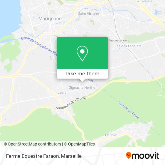 Ferme Equestre Faraon map