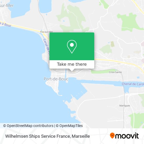Wilhelmsen Ships Service France map