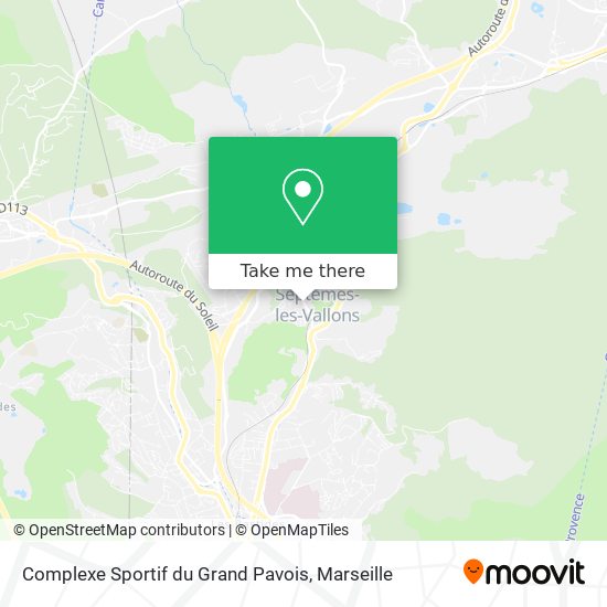 Complexe Sportif du Grand Pavois map