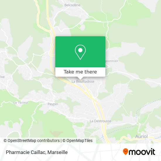 Pharmacie Caillac map