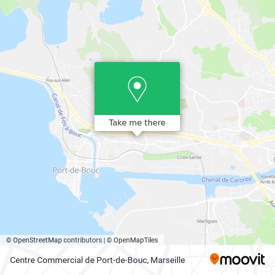 Centre Commercial de Port-de-Bouc map