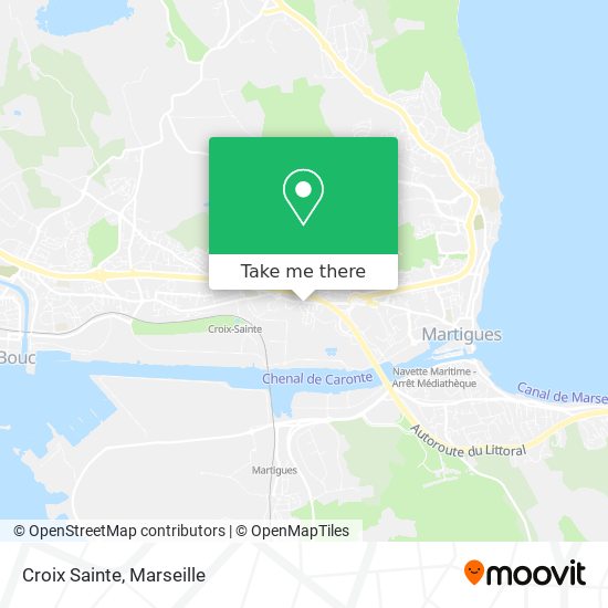 Croix Sainte map