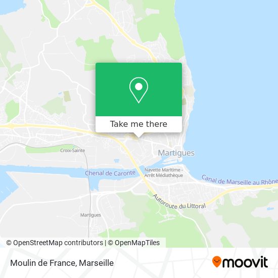 Moulin de France map
