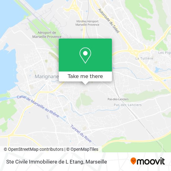 Ste Civile Immobiliere de L Etang map