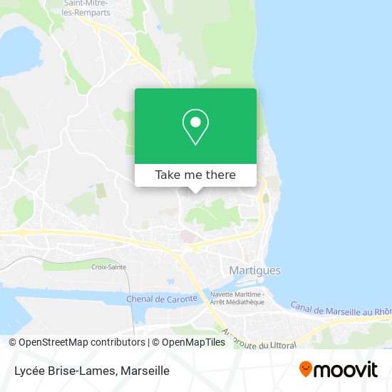 Lycée Brise-Lames map