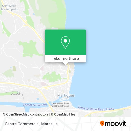 Centre Commercial map