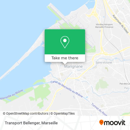 Transport Bellenger map