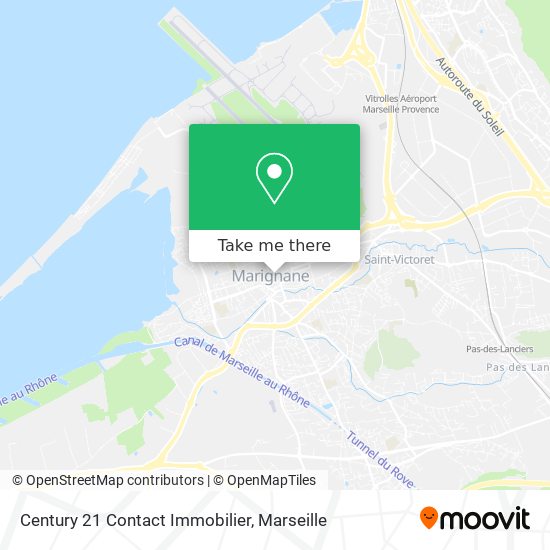 Mapa Century 21 Contact Immobilier