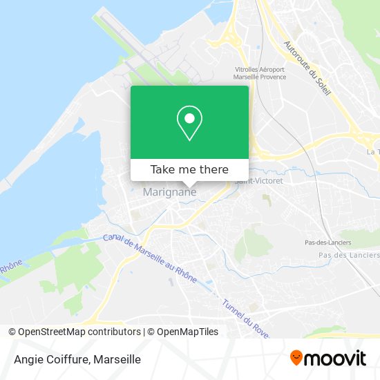 Angie Coiffure map