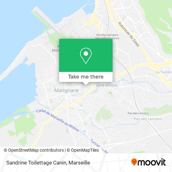 Mapa Sandrine Toilettage Canin