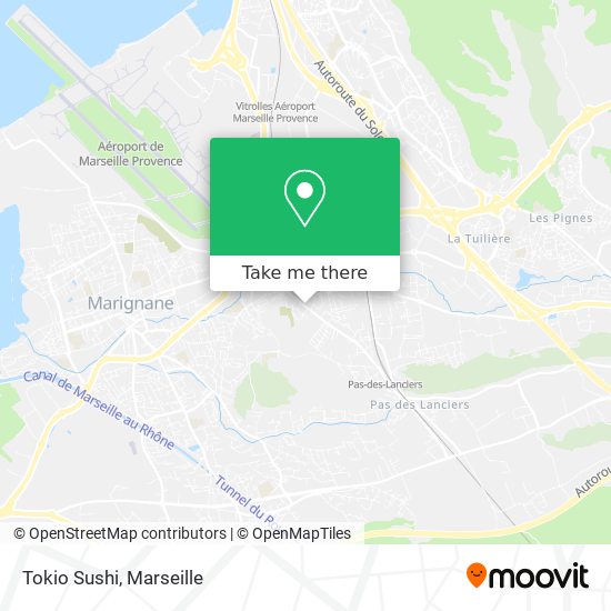 Tokio Sushi map