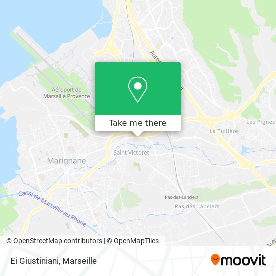 Ei Giustiniani map