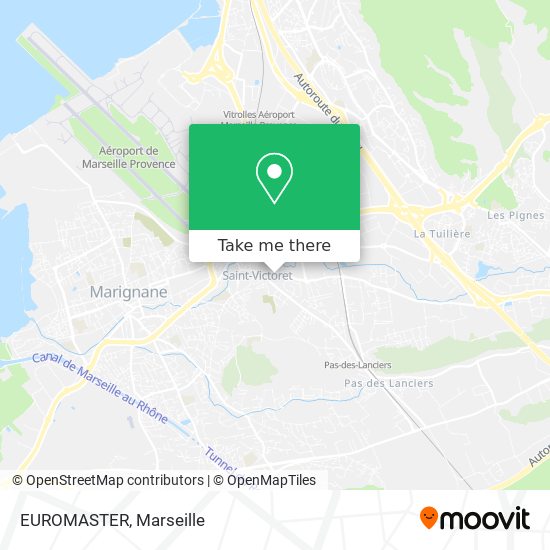 EUROMASTER map