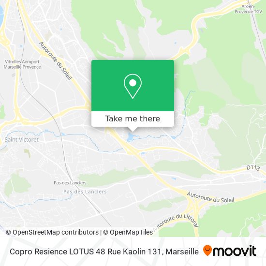 Copro Resience LOTUS 48 Rue Kaolin 131 map