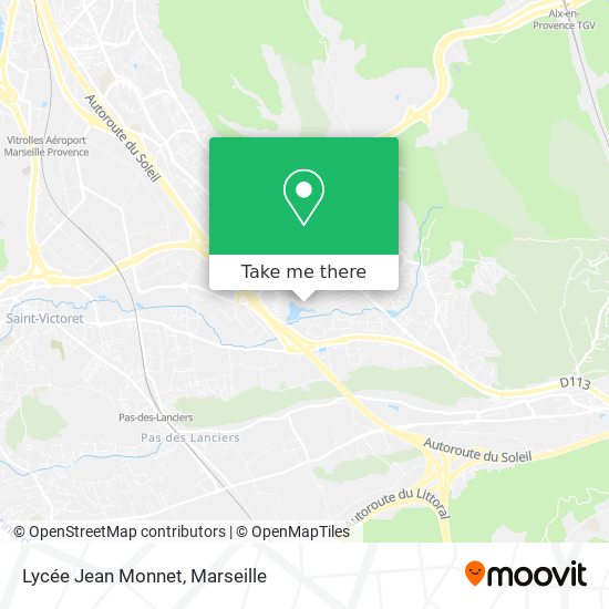 Lycée Jean Monnet map