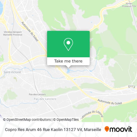 Copro Res Arum 46 Rue Kaolin 13127 Vit map